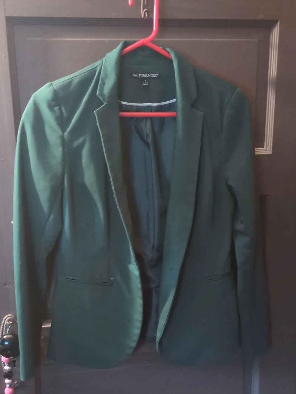 The Torie Jacket-Women's Forest Green Tailored Blazer